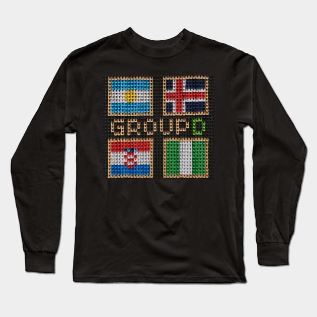 Fifa World Cup Group D Long Sleeve T-Shirt by huskaria